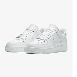 Nike Air Force 1 AF1 Platform Sneakers White Walking size 6.5